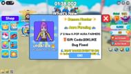 In-game update log (Image via Roblox)